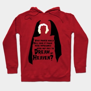 Dreams of Heaven - blk text Hoodie